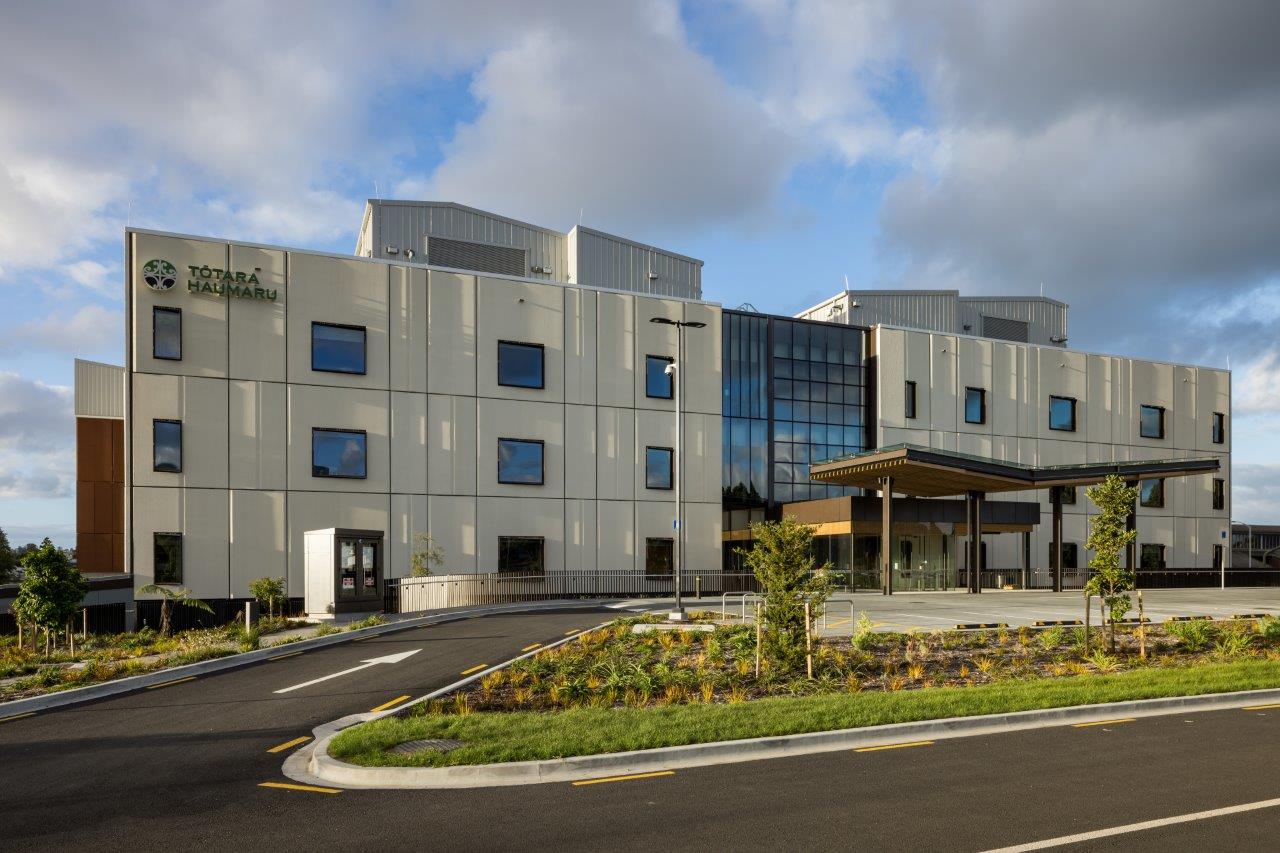 Tōtara Haumaru building exterior